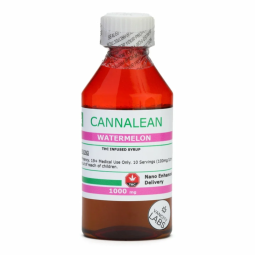 Vancity Labs – Cannalean THC Infused Syrup (1000MG) - Image 5